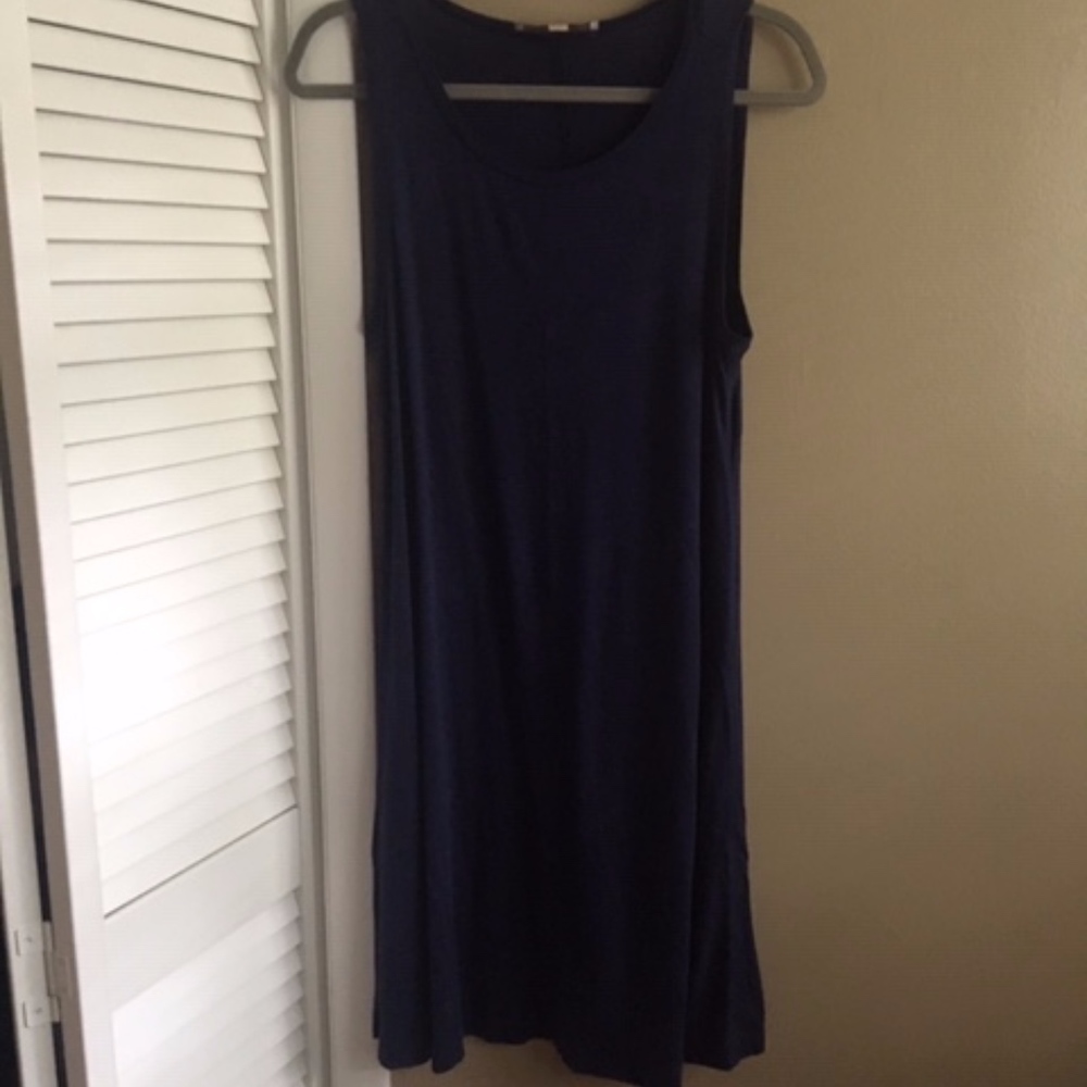 Loft Navy Tank Dress